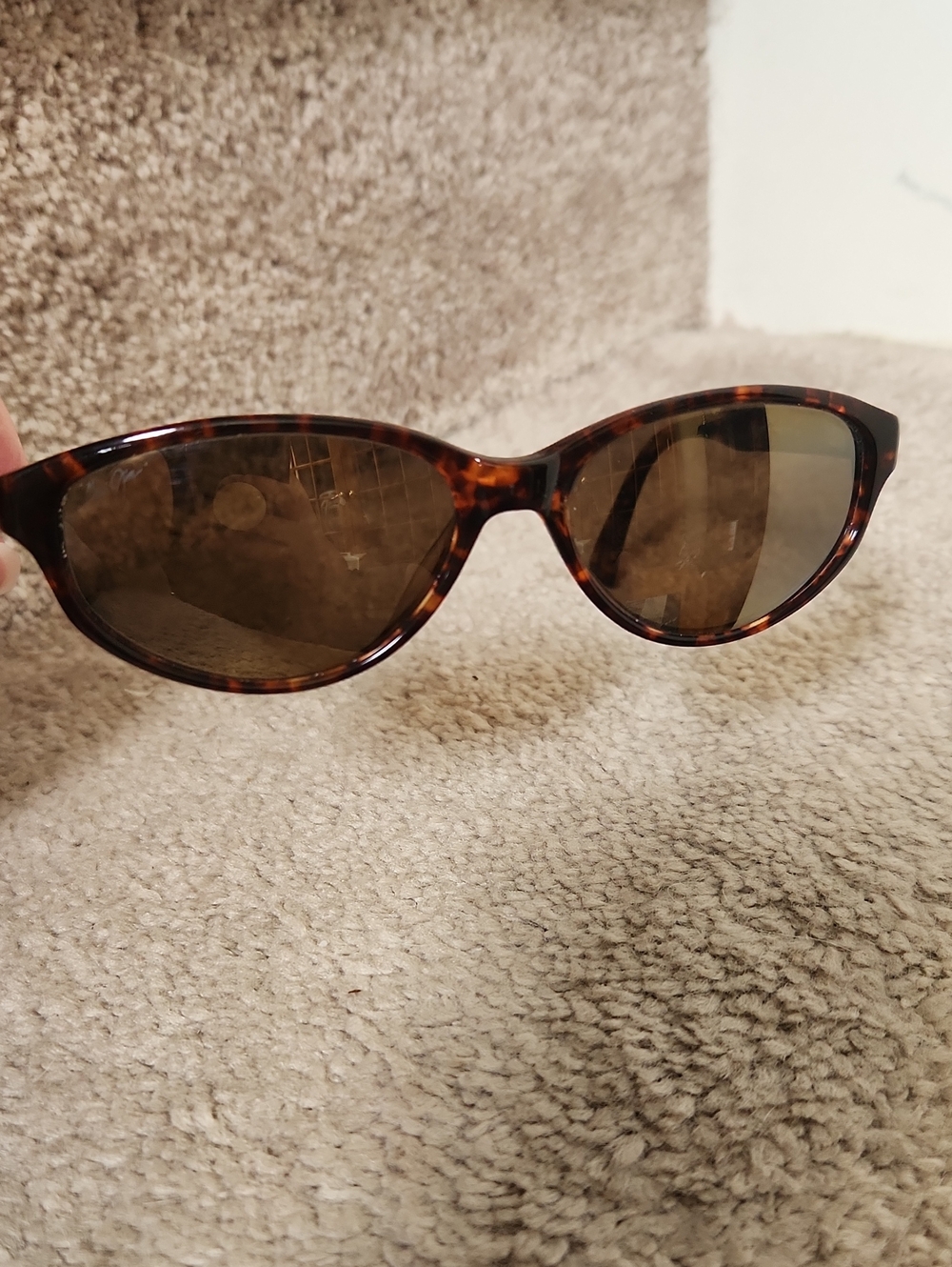 Vintage Maui Jim Tortoiseshell Sunglasses MJ158. 10 - Picture 5 of 14
